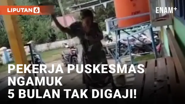 5 Bulan Tidak Gajian, Petugas Kebersihan Amuk Puskesmas di Muna Sulteng