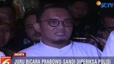 Dahnil diperiksa sebagai saksi dalam kasus penyebaran berita bohong dengan tersangka Ratna Sarumpaet.