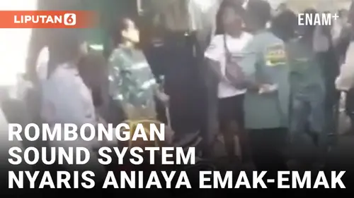 VIDEO: Protes Suara Berisik, Emak-emak di Pati Nyaris Dikeroyok Rombongan Karnaval Sound Horeg