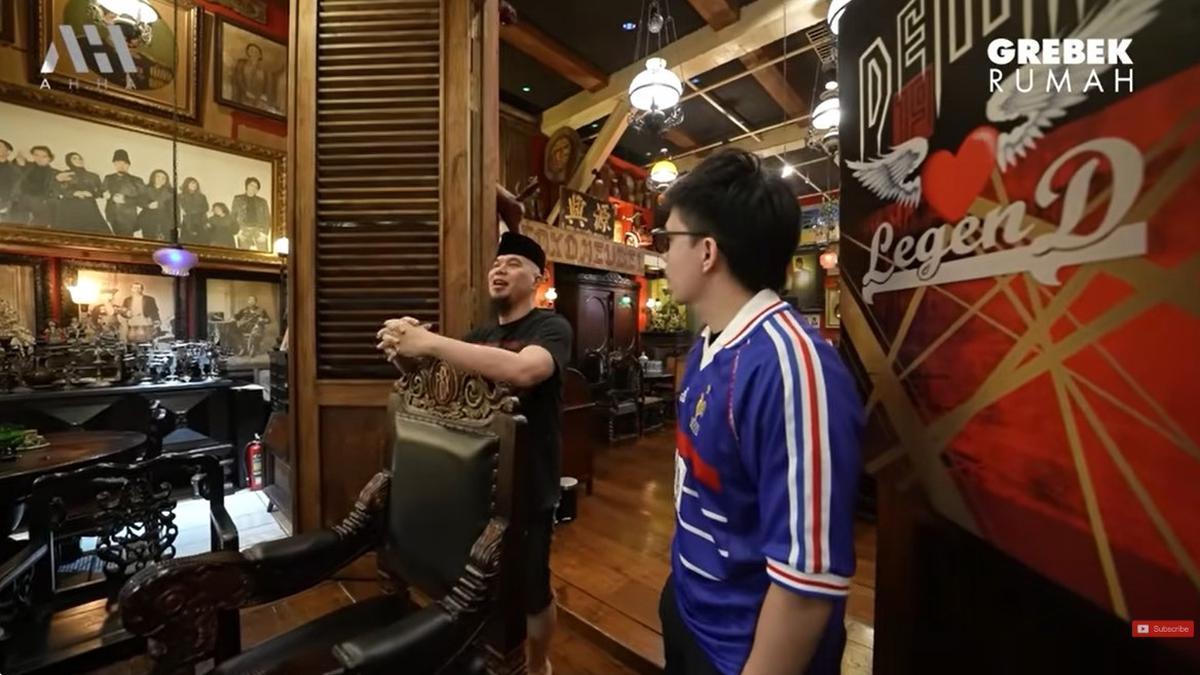 Potret Pendopo Rumah Museum Ahmad Dhani Bergaya Klasik Jawa, Desain Interiornya Curi Perhatian
