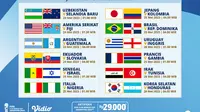 Jadwal Live Streaming Piala Dunia U-20 Argentina 2023 Week 2 di Vidio, 24-26 Mei 2023. (Sumber : dok. vidio.com)