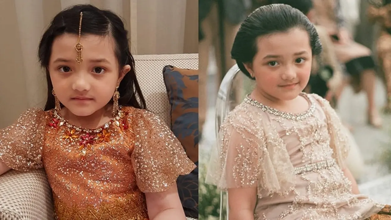 Potret Cantik Queen Arsy di Serangkaian Acara Pernikahan Aurel Atta