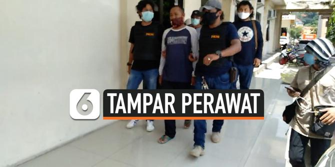 VIDEO: Polisi Tangkap Pria Penampar Perawat