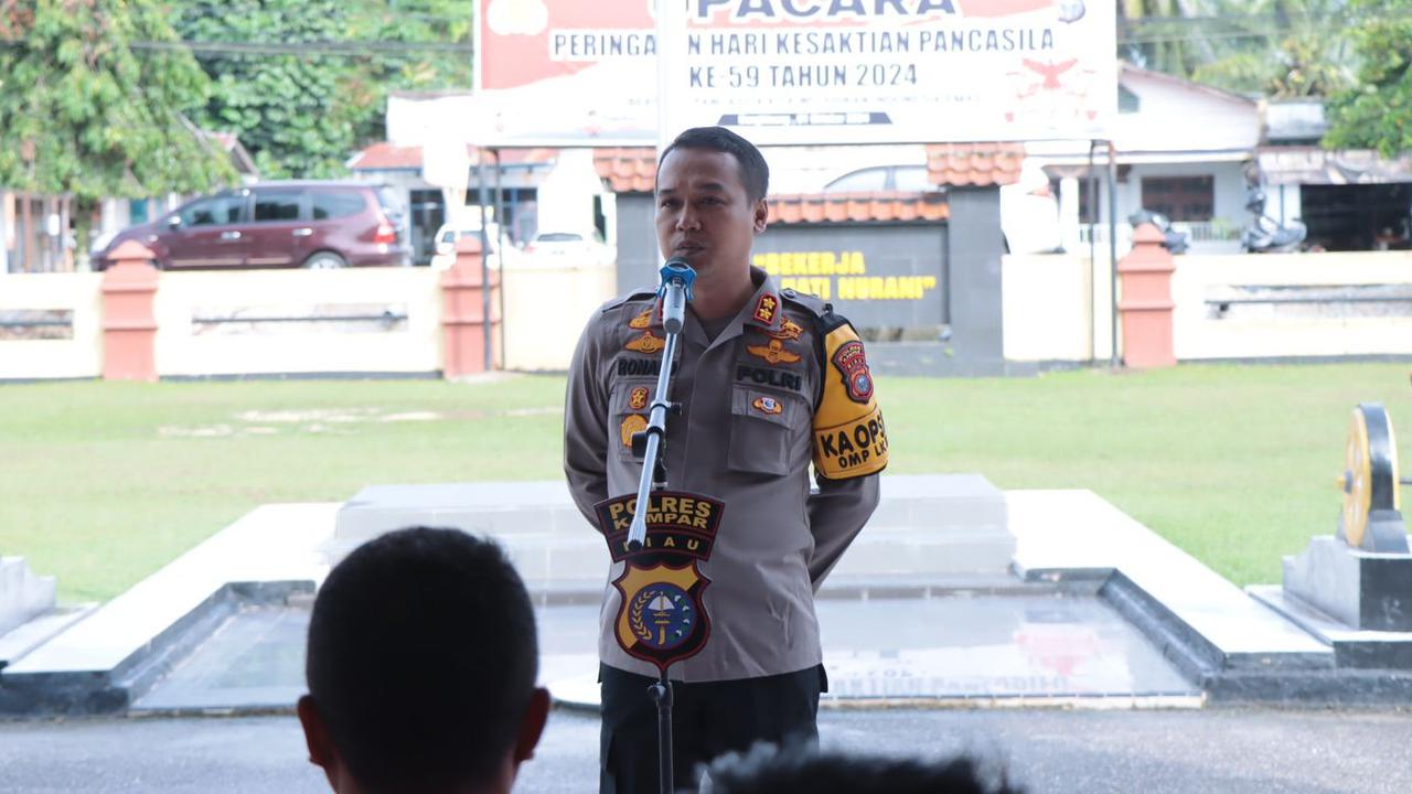 Pesan Perwira Polisi ke Atlet Karate: Jadikan Pilkada Ajang Mempererat Silaturahmi, bukan Bermusuhan