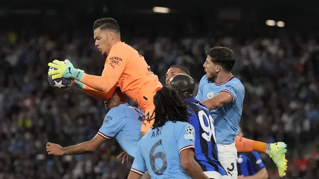 Foto: Aksi Sepakan Cantik Rodri Bawa Man City Bungkam Inter Milan di Final Liga Champions, Lengkapi Treble Winners Musim 2022 / 2023
