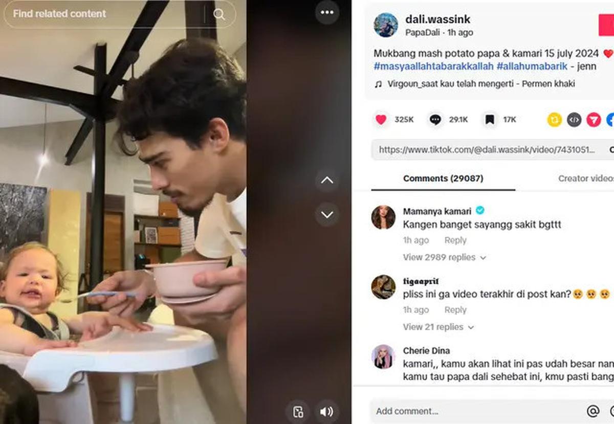 Jennifer Coppen Penuhi Janji Almarhum Dali Wassink Upload Video Mukbang Kamari, Tangan Sampai Gemetar