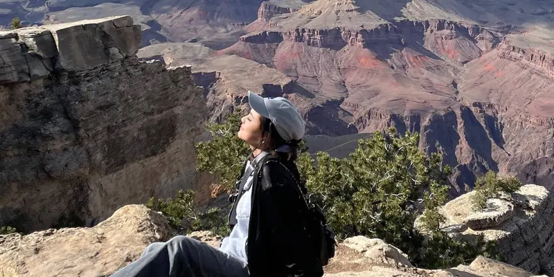 Potret Gege Elisa Liburan di Amerika Serikat, dari Las Vegas Hingga Grand Canyon
