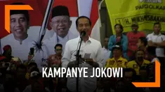 Capres nomor urut 01 Joko Widodo mengingatkan pendulungnya untuk tetap menjaga silaturahmi meski berbeda pilihan. Jokowi mengungkapkan ada kejutan besar terjadi di Jawa Timur. Jokowi yakin di Jatim bakal meraup 70 persen suara.