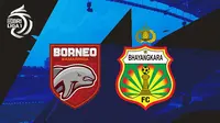 BRI Liga 1 - Borneo FC Vs Bhayangkara FC (Bola.com/Adreanus Titus)