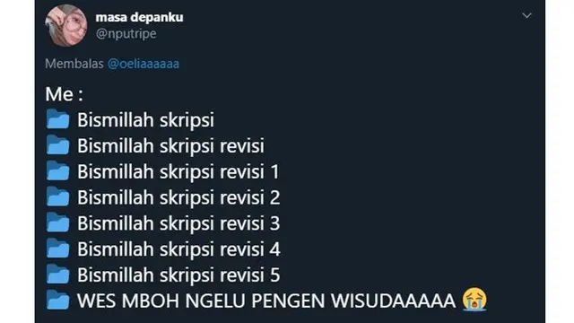 6 Drama Folder Tugas Kuliah Ini Benar Adanya, Pernah Ngalamin?