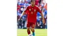 Karier sepak bola Cesc Fabregas kian melesat dan pemain berusia 27 tahun itu dipercaya pelatih Vicente Del Bosque untuk membela Spanyol di Piala Dunia 2014 Brasil, (13/6/2014). (AFP PHOTO/David Ramos) 