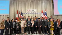 Deputi Bidang Koordinasi Kerja Sama Ekonomi Internasional Edi Prio Pambudi memimpin Delegasi Indonesia pada Pertemuan Strategic Planning Meeting (SPM) IMT-GT yang dilaksanakan di Bangkok, Thailand. (Dok Kemenko Perekonomian)