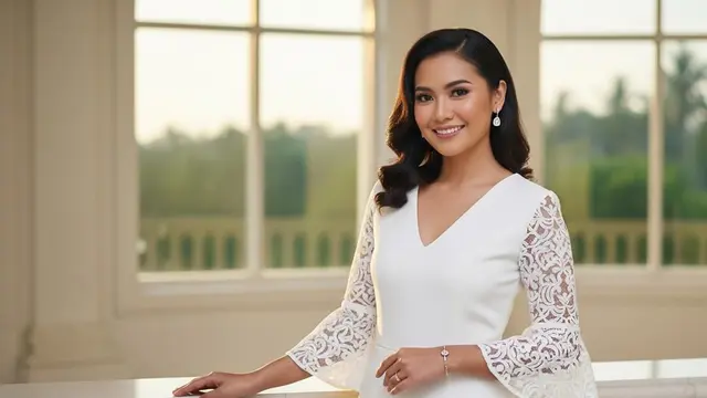 Model Atasan Brokat Bawahan Celana Terbaru