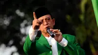 Suryadharma Ali (Ketua Umum Partai Persatuan Pembangunan) (Liputan6.com/Helmi Fithriansyah)