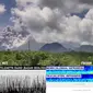 Gunung Merapi kembali muntahkan awanpanas guguran, hari Sabtu (11/3/2023) siang. Balai Penyelidikan dan Pengembangan Tehnologi Kebencanaan Geologi BPPTKG menyebut telah terjadi awan panas guguran atau yang sering disebut Wedus Gembel pukul 12.12 WIB ke arah Kali Bebeng/Krasak.