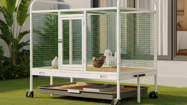 Model Kandang Ayam Galvanis