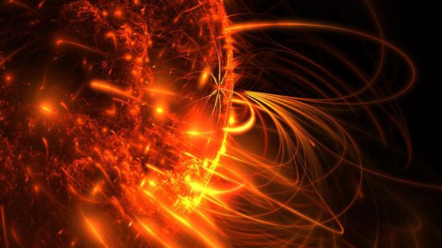 Badai matahari (solar flare)