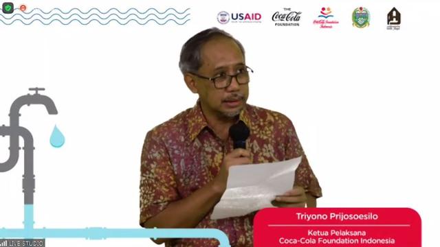 Ketua Pelaksanan Coca-Cola Indonesia Foundation Triyono Prijosoesilo