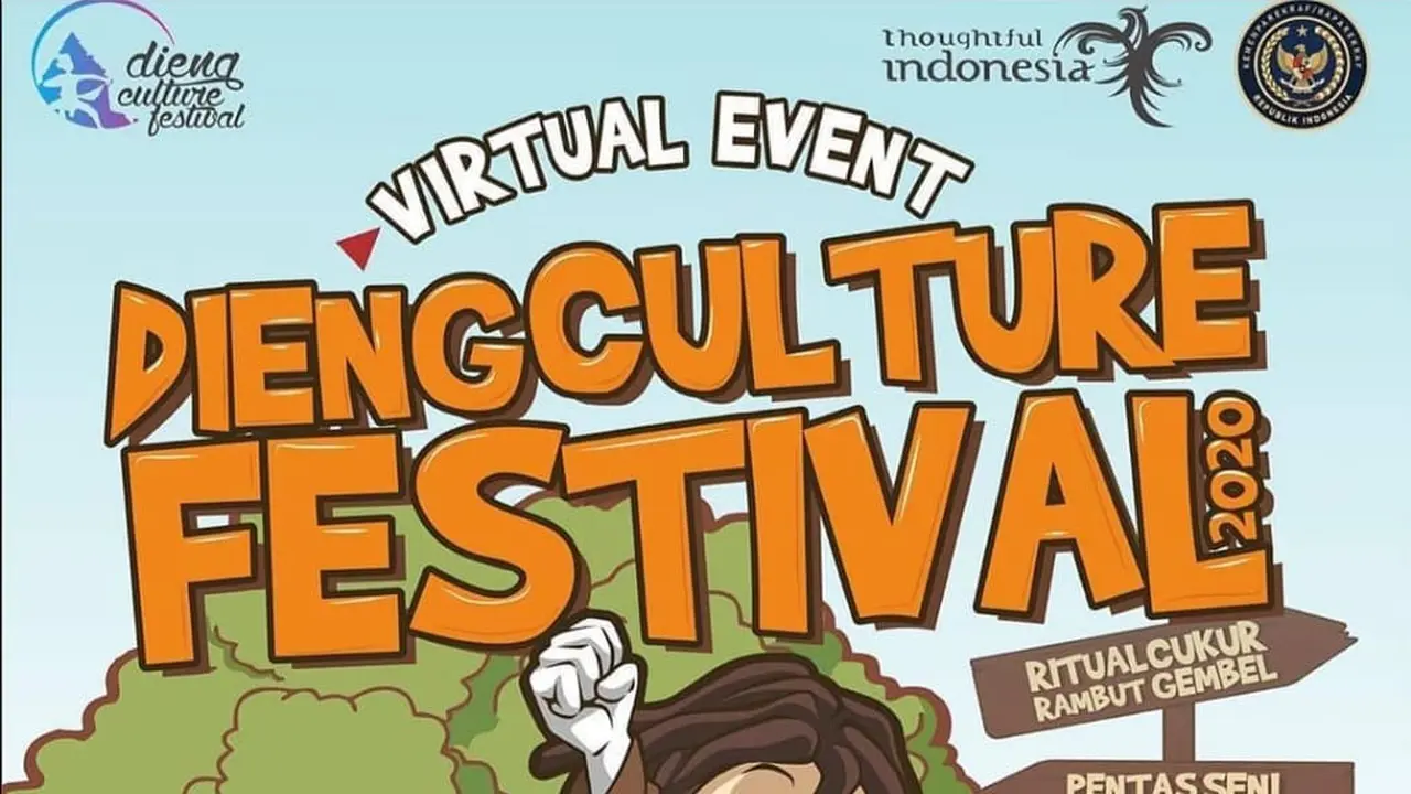 Gelaran Dieng Culture Festival 2020.