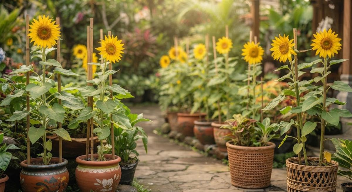 Cara Menanam Bunga Matahari di Pot dengan Memperhatikan Proses Pemupukan