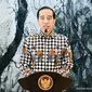 Presiden Joko Widodo atau Jokowi dalam Festival Ekonomi Keuangan Digital Indonesia (FEKDI) di JCC Senayan, Jakarta, Senin (8/5/2023). Jokowi melihat adanya peluang pertumbuhan dari sektor ekonomi dan keuangan digital. Dia pun membidik sektor ini mampu berkontribusi besar bagi pertumbuhan ekonomi nasional.
