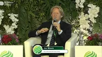 CEO BloombergNEF Jon Moore mengungkap ada peluang bisnis yang besar dalam membangun infrastruktur hijau kedepannya (dok: Arief)