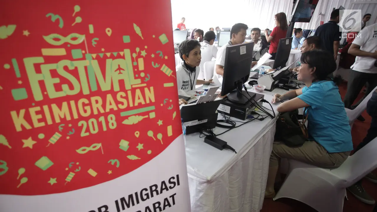Bikin Paspor di Festival Imigrasi