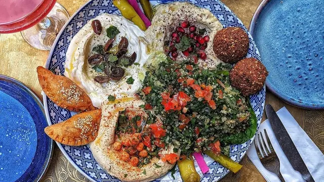 Tabbouleh makanan tradisional Lebanon