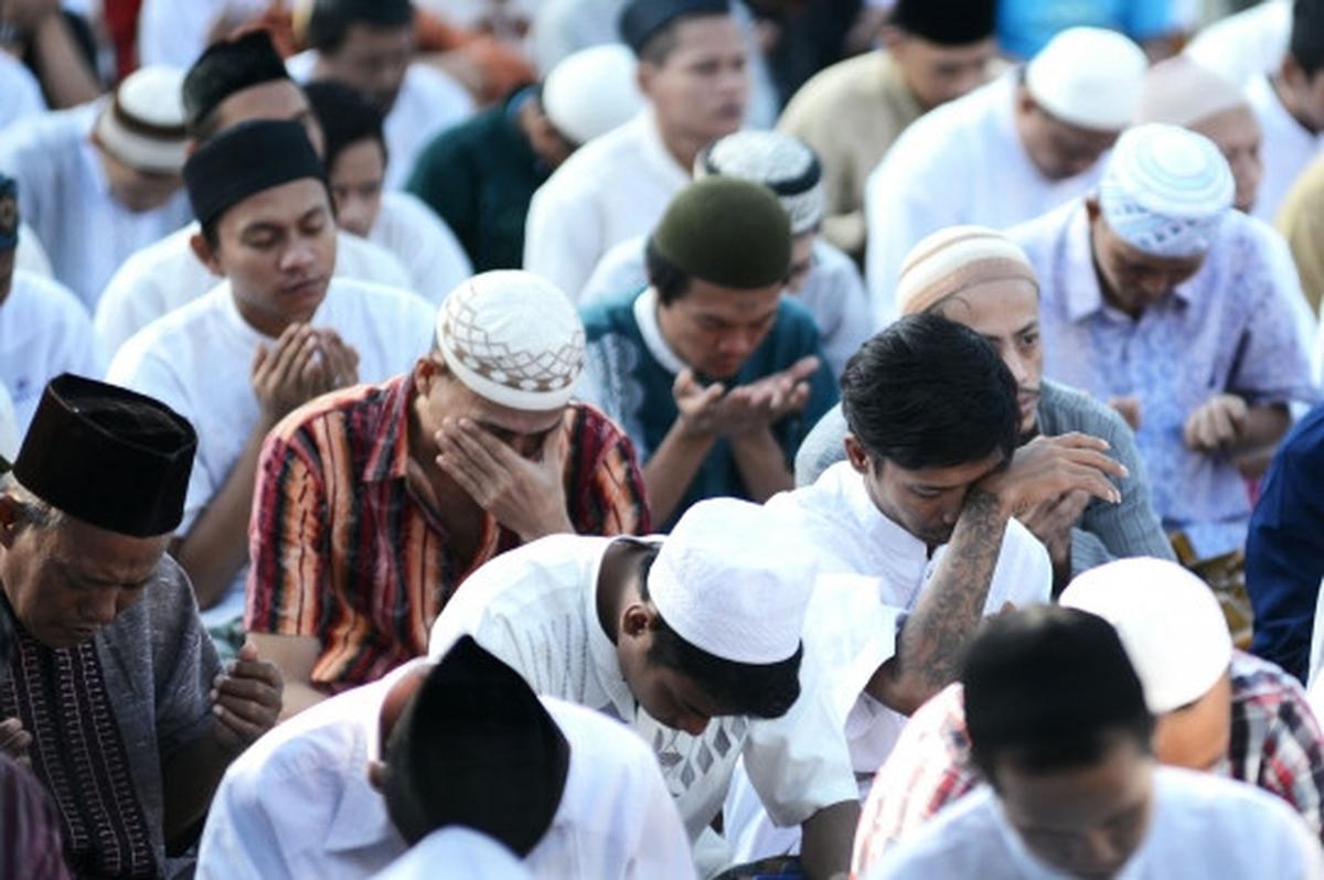 Sutan Bhatoegana laksanakan Salat Id di LP Cipinang