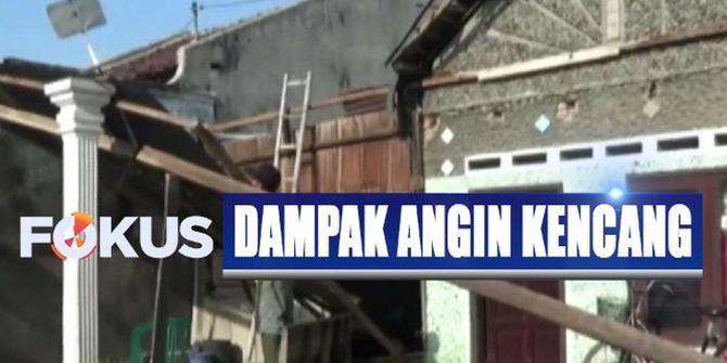 Puting Beliung Rusak Rumah Warga Jombang di 7 Kecamatan