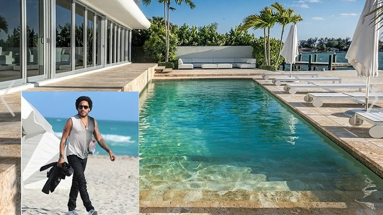 Rumah mewah lenny kravitz