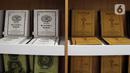 Sejumlah buku tersedia di Perpustakaan dan Galeri Kota Bogor, Bogor, Jawab Barat, Senin (26/12/2022). Proyek yang merupakan hasil revitalisasi eks Gedung DPRD Kota Bogor itu baru mencapai 60 persen dan masih akan terus berkembang ke depannya. (Liputan6.com/Magang/Aida Nuralifa)