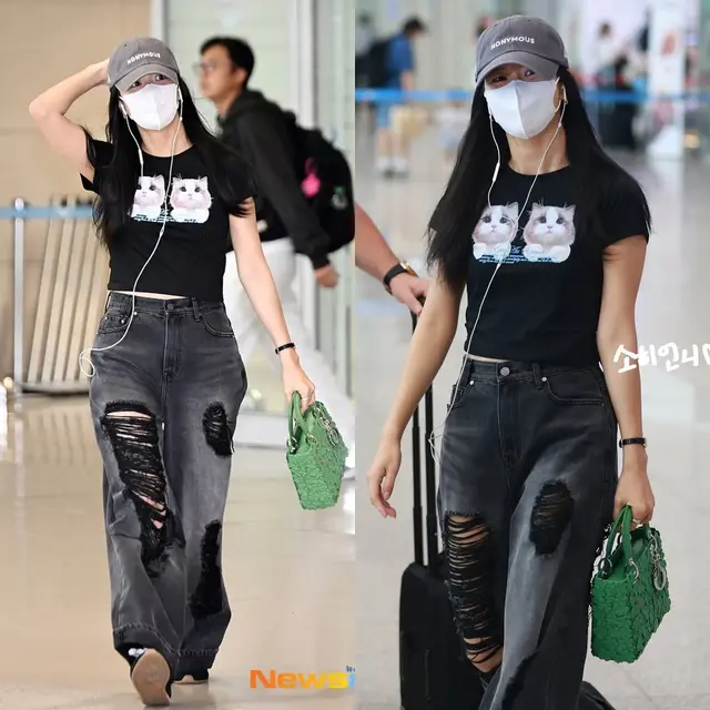 Potret Airport Style Jisoo BLACKPINK, Tampil Kasual dengan Lady Dior Summer 2026 Karya JW Anderson yang Belum Dirilis