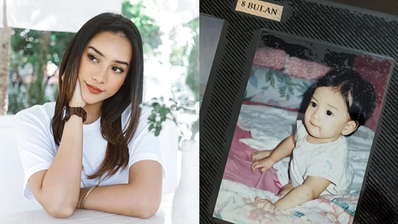 6 Potret Lucu Masa Kecil Anya Geraldine, Menggemaskan