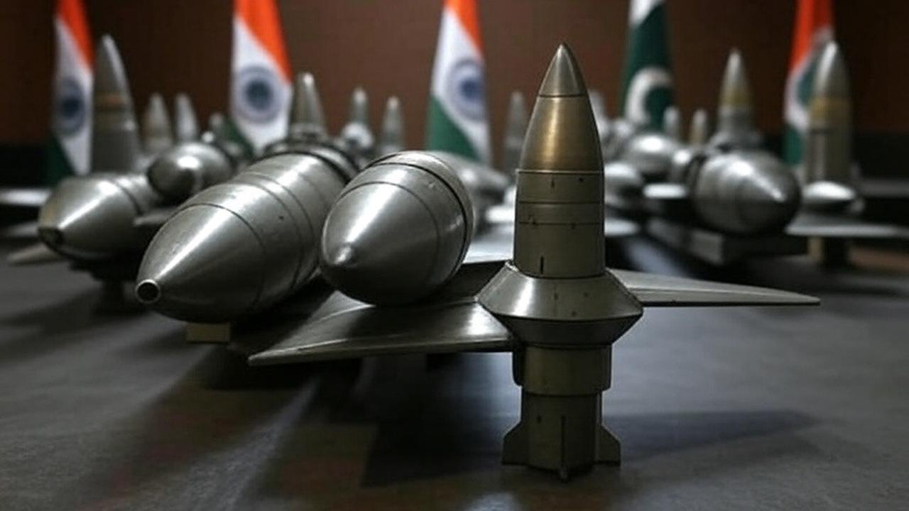 ilustrasi senjata nuklir india dan pakistan