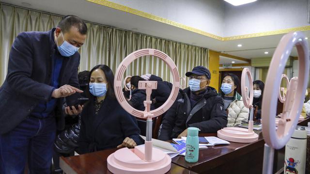 FOTO: Antusiasme Warga China Belajar Bisnis Online