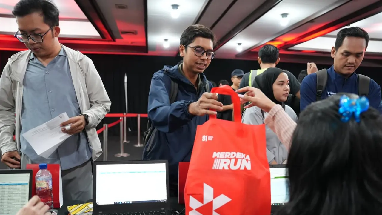 Suasana Pengambilan Race Pack Merdeka Run 2026