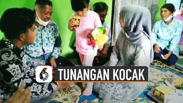 VIDEO: Kocak, Acara Tunangan Sempat Terhenti Akibat Tingkah Polos Bocah