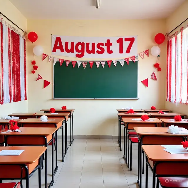 Dekorasi Kelas untuk 17 Agustus Paling Bagus