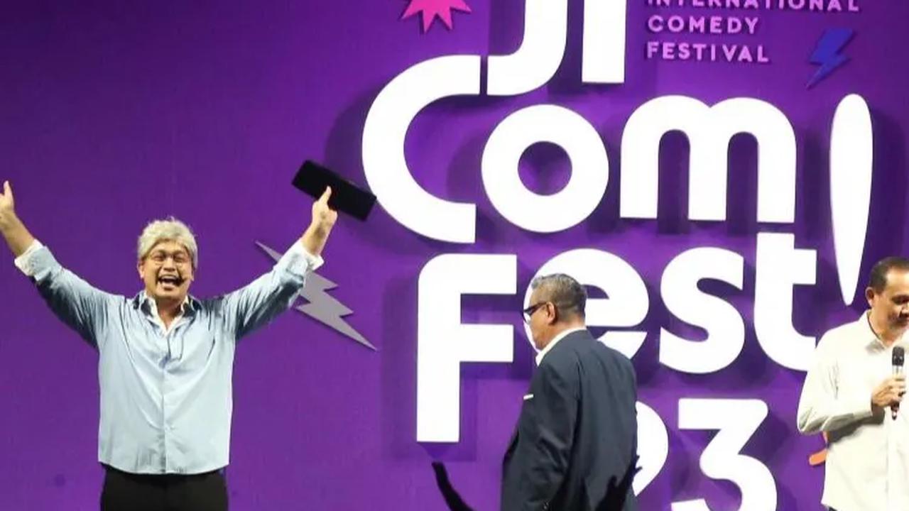 FOTO: Kolaborasi di Jicomfest 2023, Ini Penampilan Kocak Gilang Dirga, Abdel Achrian hingga Cak Lontong di Republik Konoha