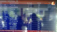 Pesawat Delay, Penumpang Sriwijaya Penuhi Ruang Tunggu Soetta