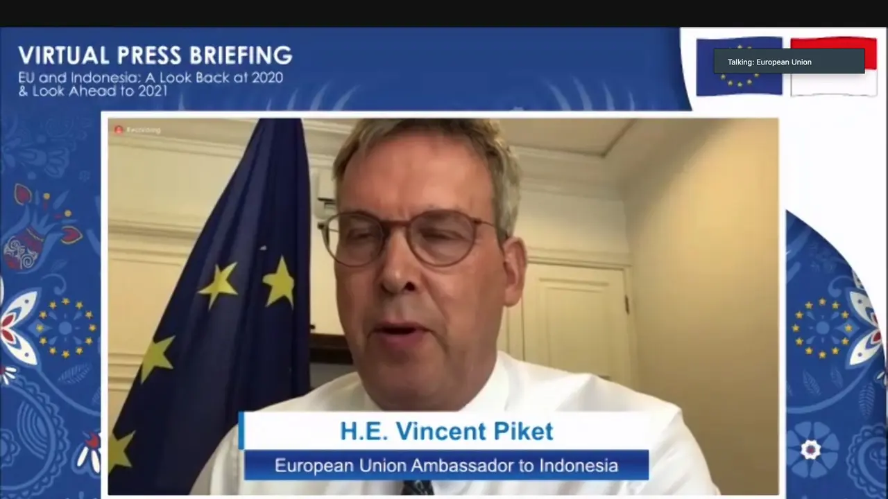 Duta Besar Uni Eropa untuk Indonesia, Vincent Piket.