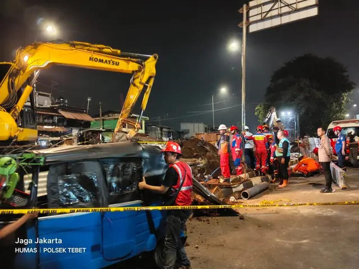 Balita Tewas di Lubang Proyek Tebet, Polisi Usut Unsur Kelalaian