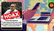 Pajak Jadi Bahan Hoaks, Simak Daftarnya