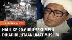 Jutaan orang menghadiri haul Abah Guru Sekumpul di Martapura, Kabupaten Banjar, Kalimantan Selatan. Warga berkumpul mendoakan ulama yang selalu mengajarkan adab dan mencintai sesama umat.