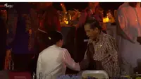 Ikut Nyanyi Lagu Sayang, Presiden Jokowi dan Puan Maharani Salamn Usai Gala Dinner World Water Forum 2024.&nbsp; foto: Youtube&nbsp;Sekretariat Presiden