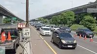 Akses Contraflow di KM 55 Tol Japek Ditutup, Dialihkan ke KM 47