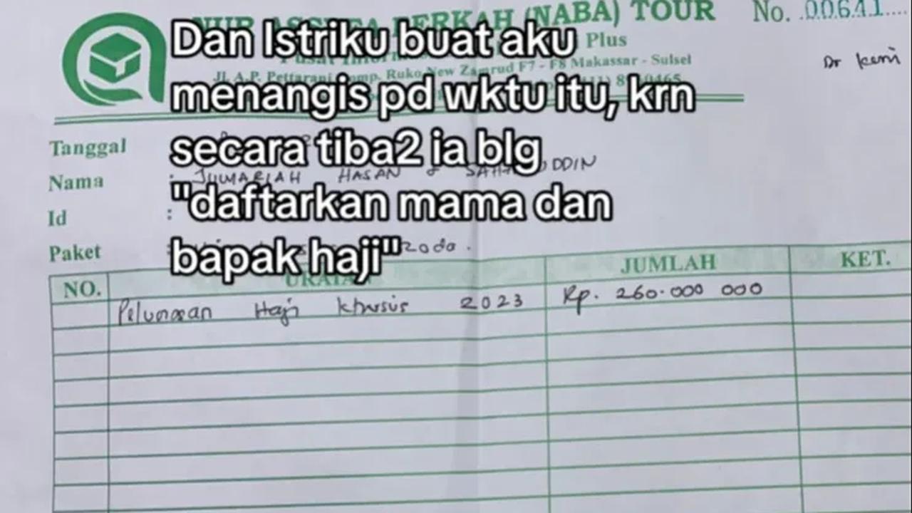 Sukses jadi Pengusaha, Aning Umrohkan Mertuanya