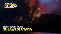 Erupsi Gunung Ruang di Kabupaten Kepulauan Sitaro, Sulut pada, Selasa (16/4/2024), menyebabkan ribuan warga terpaksa mengungsi. Dampak lainnya adalah tertundanya sejumlah penerbangan.