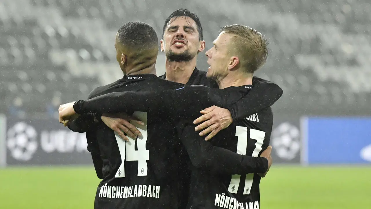 FOTO: Taklukkan Borussia Monchengladbach, Inter Milan Jaga Asa di Liga Champions